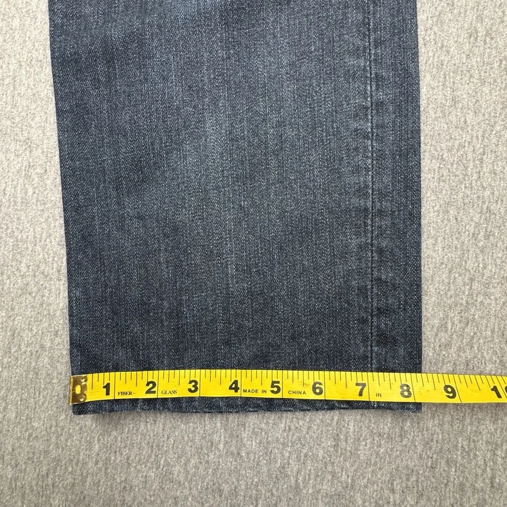 Levi's 514 Jeans Straight Mens Sz 33x32 Fits 34x32 Dark Wash Blue Jeans‎